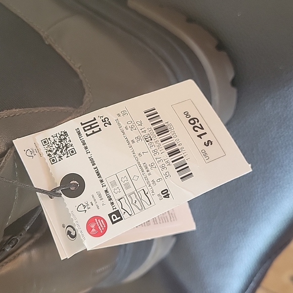 🎉HP🎉NWT ZARA LEATHER ANKLE BOOTS - Picture 14 of 17